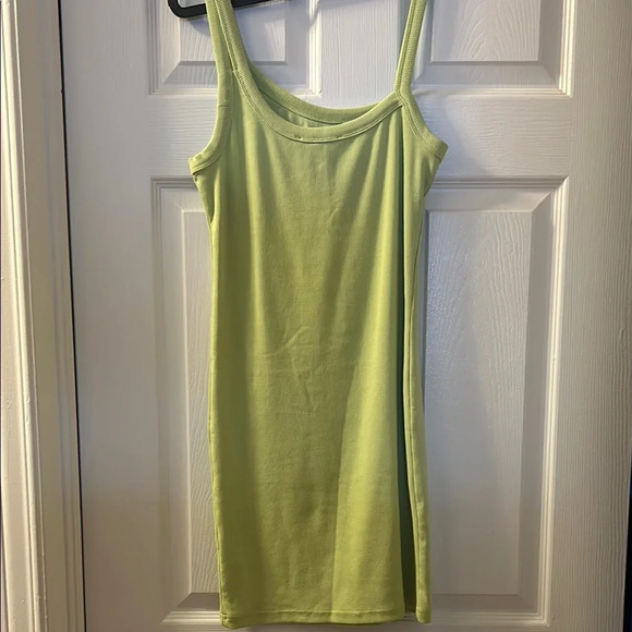 Forever 21 Green Fitted Sleeveless Dress - Picture 4 of 4